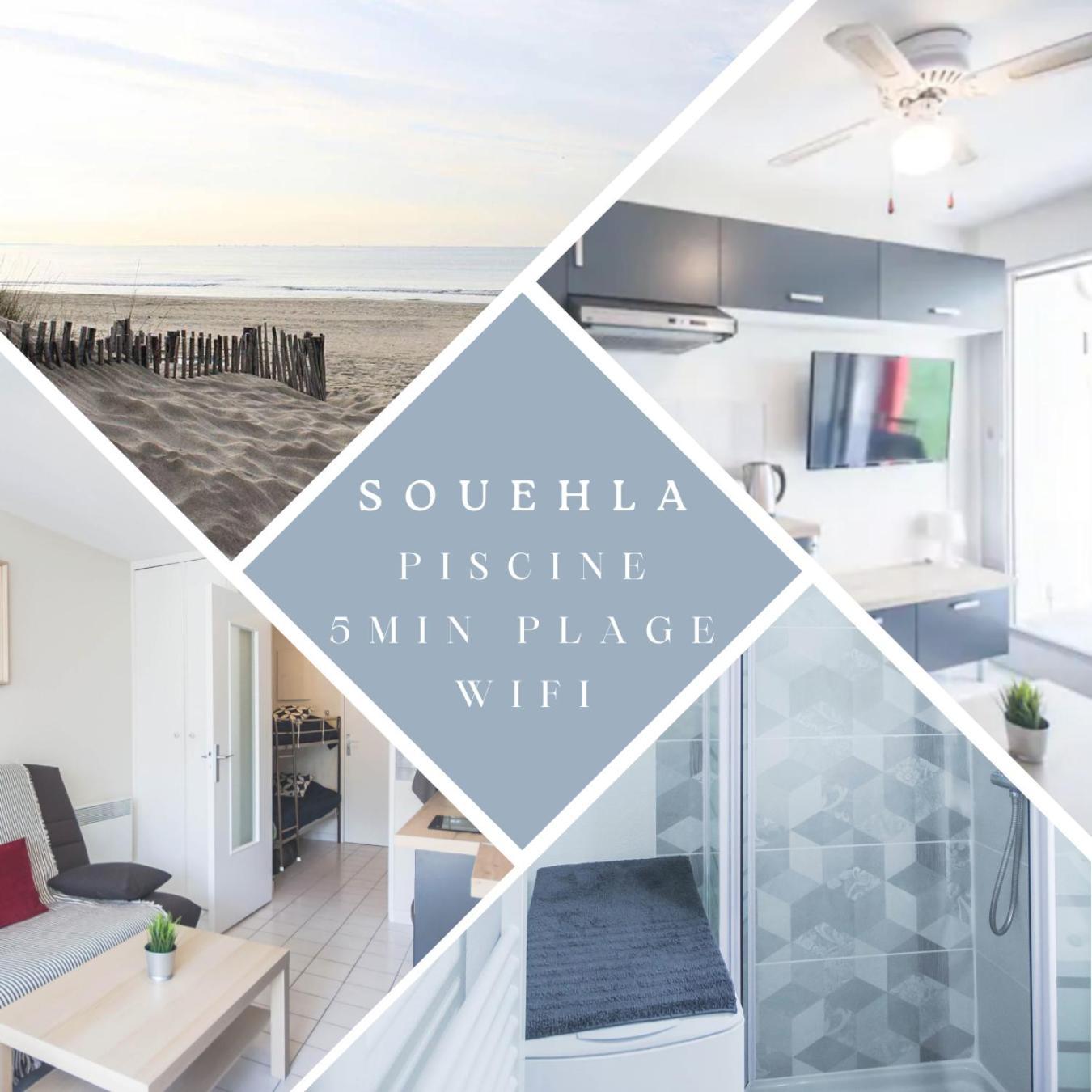 Le Souehla Appart - Piscine Wifi Parking Residence Les Sables D'Or - La Grande Motte La Grande-Motte Zewnętrze zdjęcie